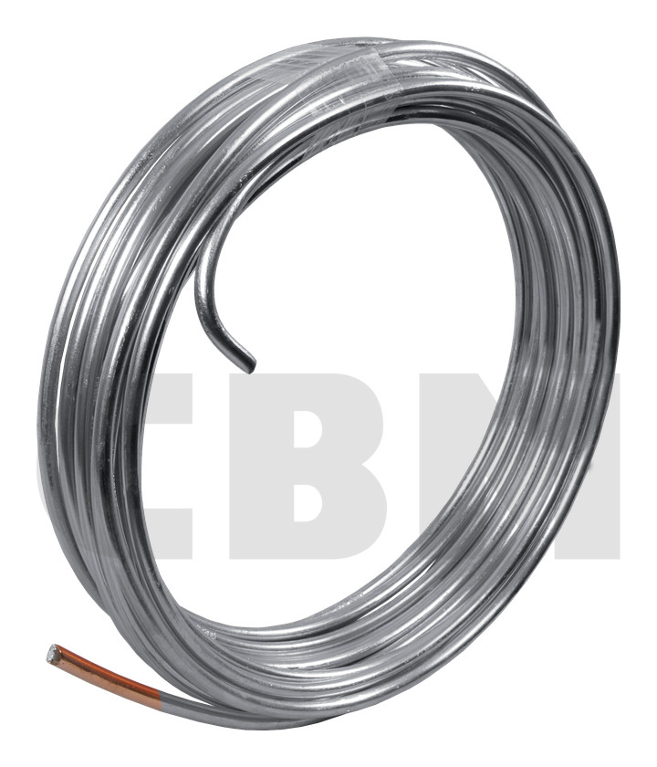 Tinned copper-bonded steel wire Ø 8 mm